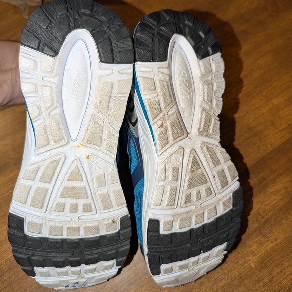 Avia Blue and White Athletic Shoes - Picture 9 of 11